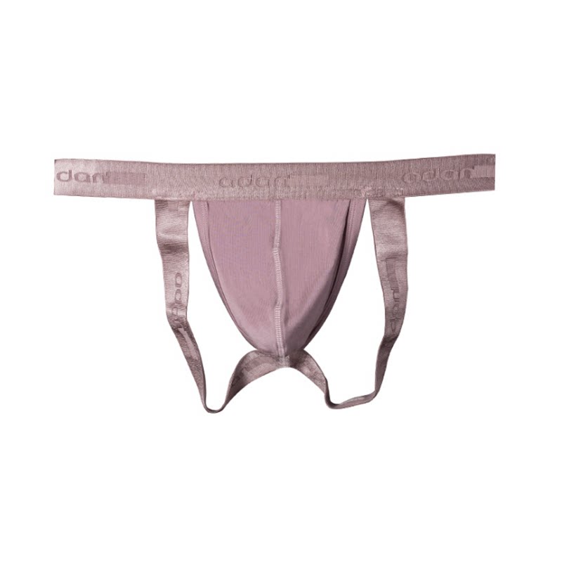 adannu男士莫代尔双丁裤潮男性感激凸提臀透气柔软纯色舒适无痕