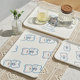 N. wind tray household tea cup water cup tea tray