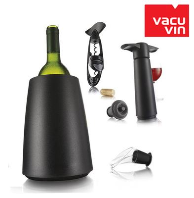 荷蘭Vacu Vin快速降溫香檳冰桶紅酒製冷冰桶 車載啤酒飲料冰鎮器