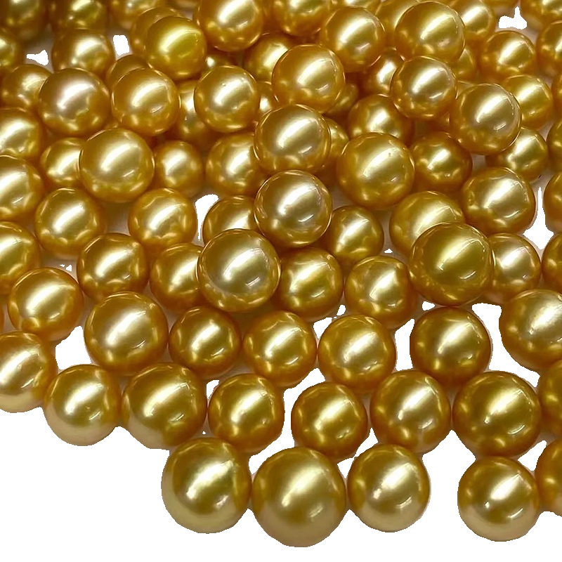 南洋金珠浓金茶金菲律宾天然裸珠海水珍珠定制戒指吊坠项链耳钉,淘宝优惠券,粉丝福利购,淘宝优惠卷