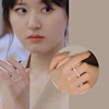 Natural freshwater pearl ring for women diy ring