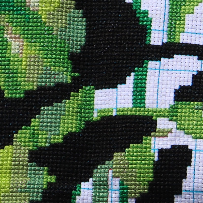 绣好的纯手工刺绣十字绣成品家和万事兴五福临门竹子版不带框J009,淘宝优惠券,粉丝福利购,淘宝优惠卷