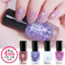 Magic Point Nail Ba Lan Nữ có thể gọt vỏ không độc hại Kéo dài tay kéo nhanh Khô khỏa thân Phụ nữ mang thai Net Red Girl Heart Wine Red Set - Sơn móng tay / Móng tay và móng chân nail màu đen Sơn móng tay / Móng tay và móng chân