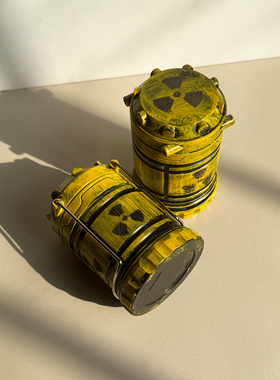 微型核反应堆核能核辐射氛围模型