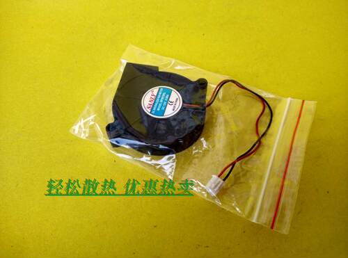 促销 加湿器风扇12V超静音涡轮风扇蜗牛型5cm充电器SF5015SL - 图1