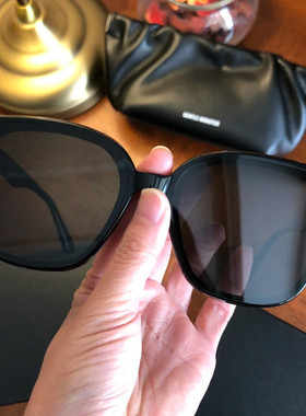 JM墨镜女乳白色框方形小脸小框太阳镜女夏季防紫外线高级感ins