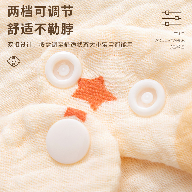婴儿围嘴口水巾纯棉新生儿纱布宝宝透气围兜垫吸水夏季2025新款,淘宝优惠券,粉丝福利购,淘宝优惠卷
