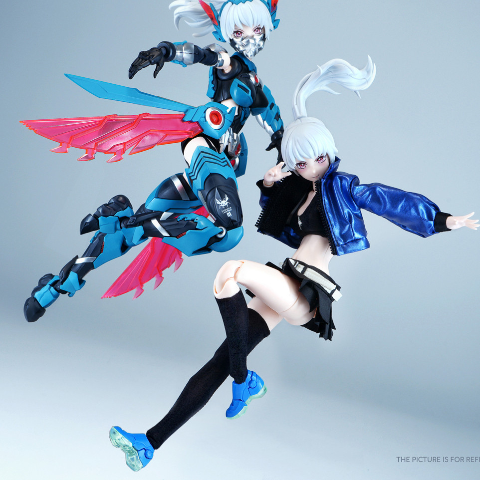 预订 核能矩阵 赛博森林 飓风飞蝗-叶风婵 蝗虫机娘 拼装模型,淘宝优惠券,粉丝福利购,淘宝优惠卷