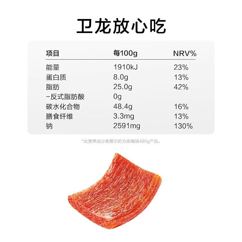 卫龙亲嘴烧整盒辣条整箱混合口味盒装网红爆款零食小吃休闲食品-图0