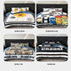 Light luxury style American high-end pure cotton four-piece set