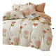 100% thickened cotton four-piece set that won’t fade or pill.