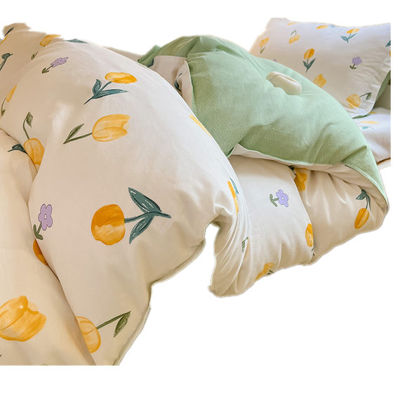 Six piece set pure cotton A grade 36 piece set small and fresh