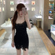 M900 suit for women 2026 summer new lace diamond suspenders slim sexy hot girl skirt set two-piece