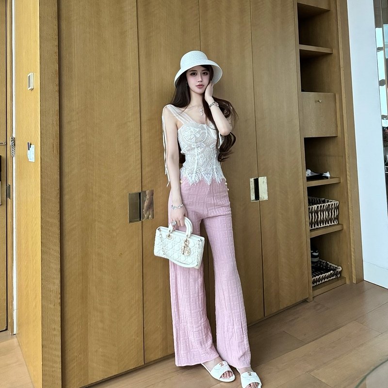 M900休闲裤女2026新款裤子垂坠感宽松慵懒阔腿裤直筒裤夏季松弛感,淘宝优惠券,粉丝福利购,淘宝优惠卷