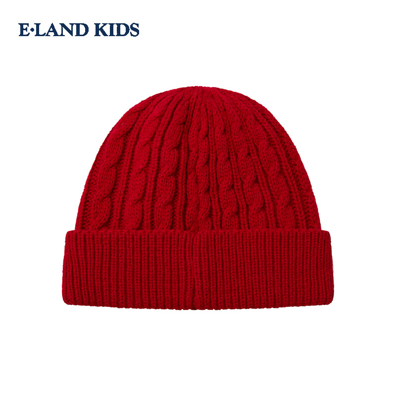 【新年款】eland kids衣恋童装男童女童帽子25年秋冬学院风针织帽,淘宝优惠券,粉丝福利购,淘宝优惠卷
