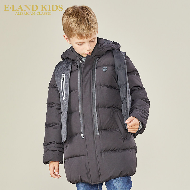eland kids衣恋童装校园风羽绒服 elandkids羽绒服