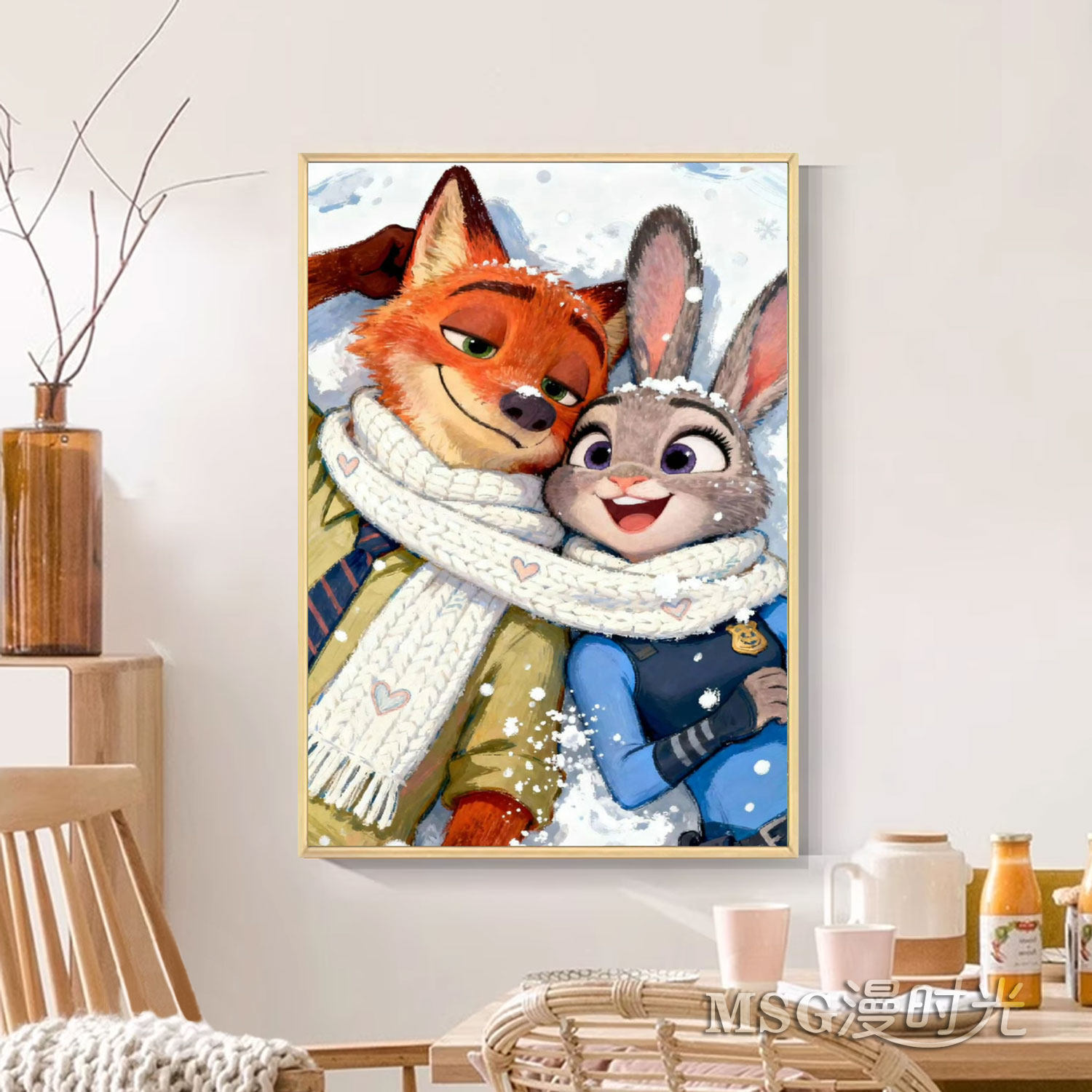 疯狂动物城5D钻石画满钻2025新款儿童卡通手工DIY粘钻十字绣挂画,淘宝优惠券,粉丝福利购,淘宝优惠卷