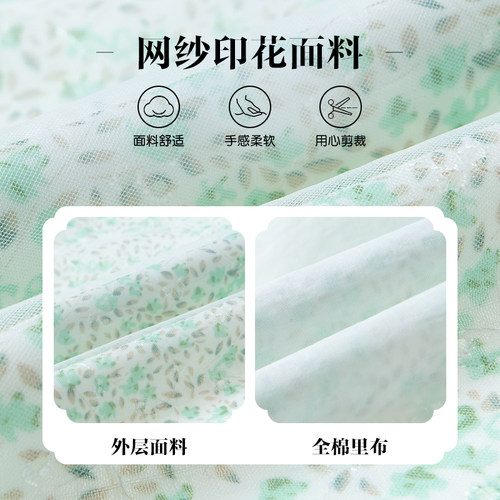PawinPaw卡通小熊童装夏季女童国风连衣裙雪纺绣花甜美网纱裙 - 图3