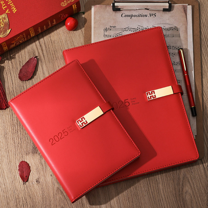 2026日程本打卡A5商务笔记本子A4年历本计划本日计划本定制LOGO,淘宝优惠券,粉丝福利购,淘宝优惠卷