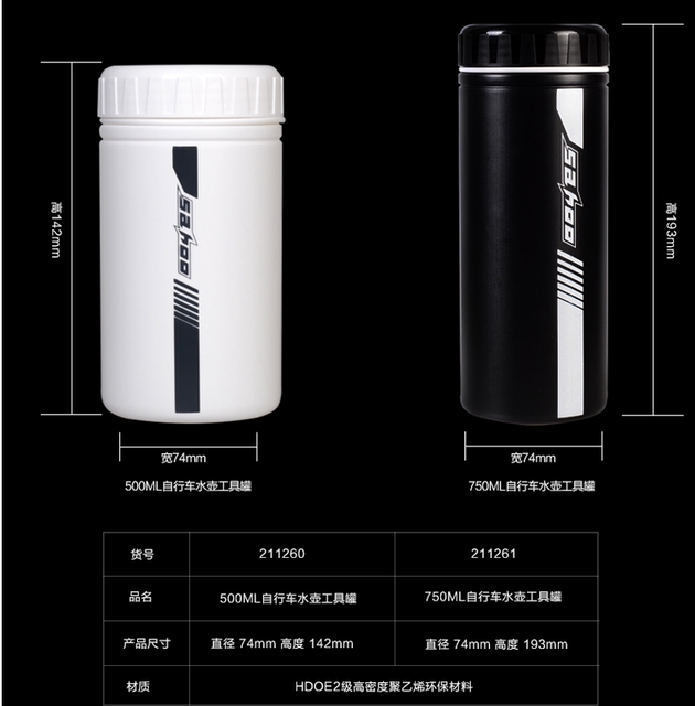 SAHOO Road Bike Tool Pot