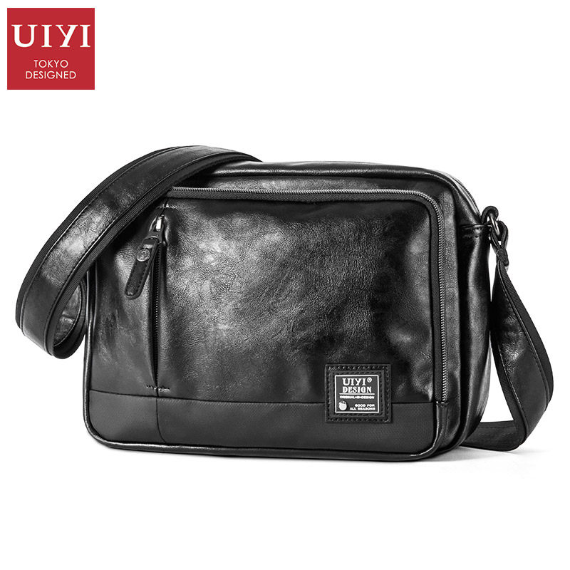 佑一良品日本潮牌多隔层防水单肩包 佑一良品箱包男士包袋