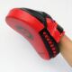 Thickened curved target boxing and Sanda reaction training