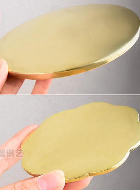 铜凸镜八卦镜圆形铜镜子光面结婚怀镜龙凤压腰镜婚庆圆形挂件对门