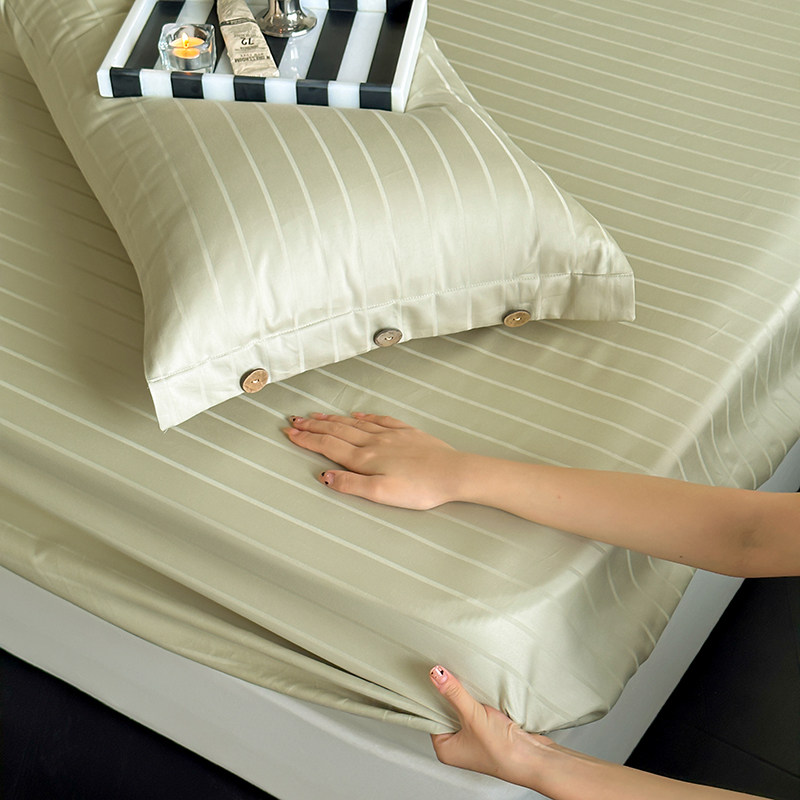 长绒棉床笠单件全棉纯棉酒店床上床套罩防尘保护床单全包纽式枕套,淘宝优惠券,粉丝福利购,淘宝优惠卷