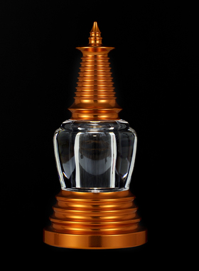 亚克力可打开甘露丸物品舍利塔