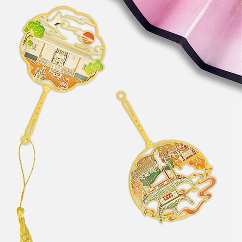 长沙爱晚亭金属书签创意旅游纪念品特色景点风景文创小礼物伴手礼