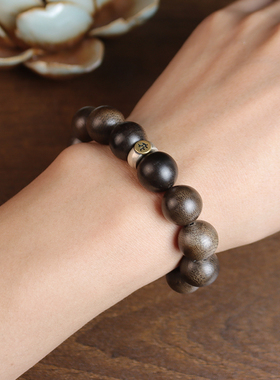 沉香木手串男士本命佛佛珠