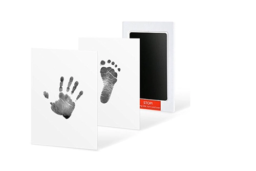 Детская одноразовая безопасная чернильная подушечка, одноразовые отпечатки рук, детский экологичный сувенир для новорожденных