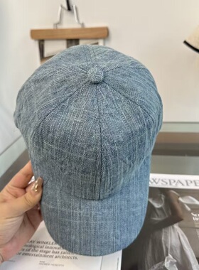 牛仔棒球帽夏季遮阳百搭