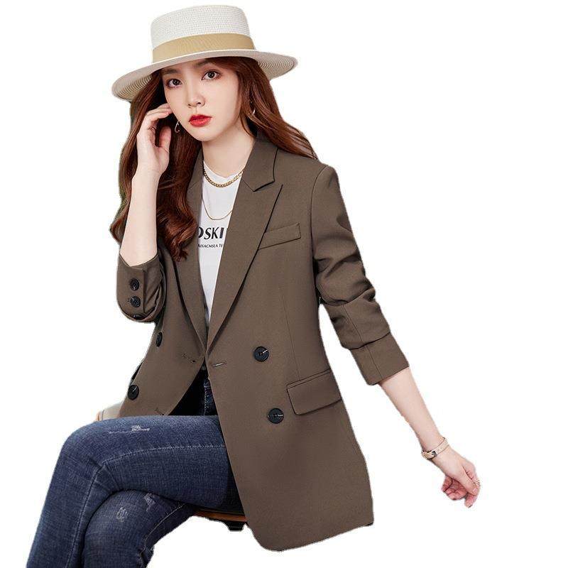 设计古感复古不规则长复中长款小西装秋冬宽松廓外形9300休闲袖套,淘宝优惠券,粉丝福利购,淘宝优惠卷