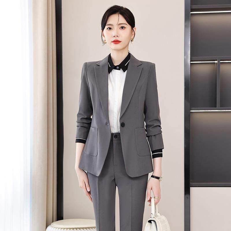 超大号尚女西装背夹克时商务办公上衣长裤三式件套通勤半ALGJZ160,淘宝优惠券,粉丝福利购,淘宝优惠卷