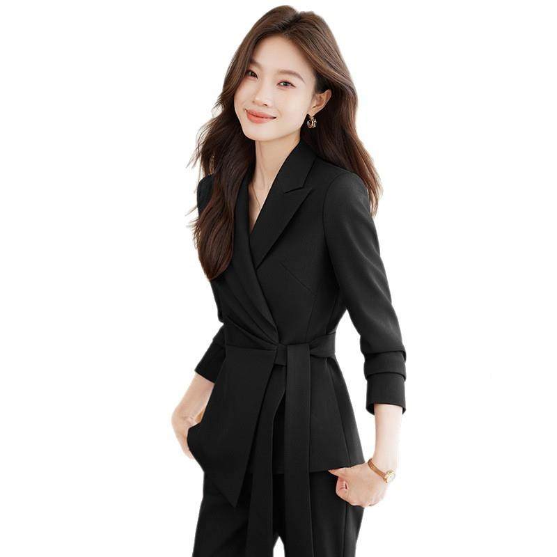 高级感酒西装裤红子职两业套装秋新8652款气质件套女装西服春通勤,淘宝优惠券,粉丝福利购,淘宝优惠卷