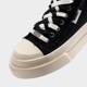 Veemes Crescent Series Thick-soled Canvas Shoes