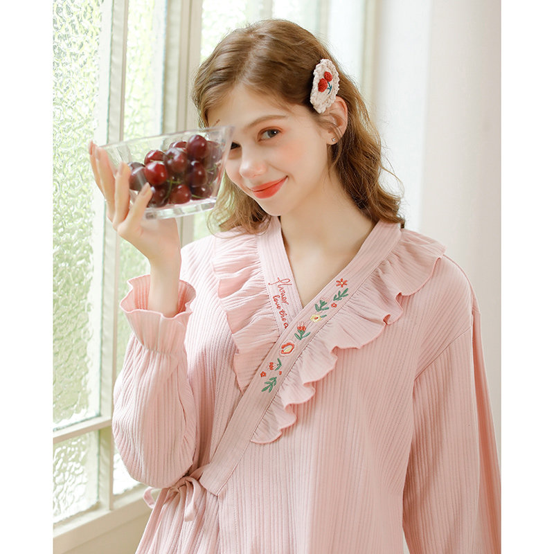 家时光月子服春秋季4月份3睡衣 家时光家居服套装