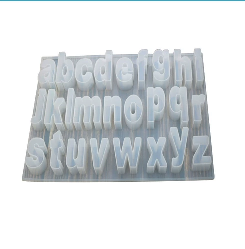 Ночник, силиконовая форма с буквами, цифровая эпоксидная смола, «сделай сам», 26 шт, английские буквы