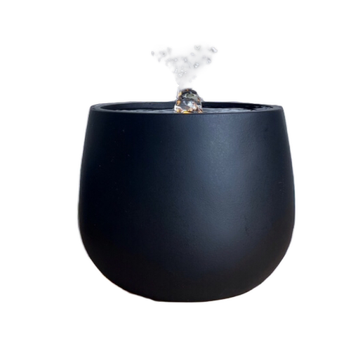 现代轻奢流水摆件喷泉循环水景家居办公桌面招财水钵送礼禅意摆件 - 图3