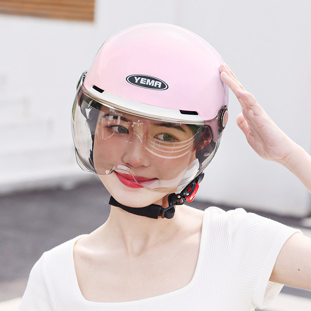 Mustang half helmet men and women in summer sun protection