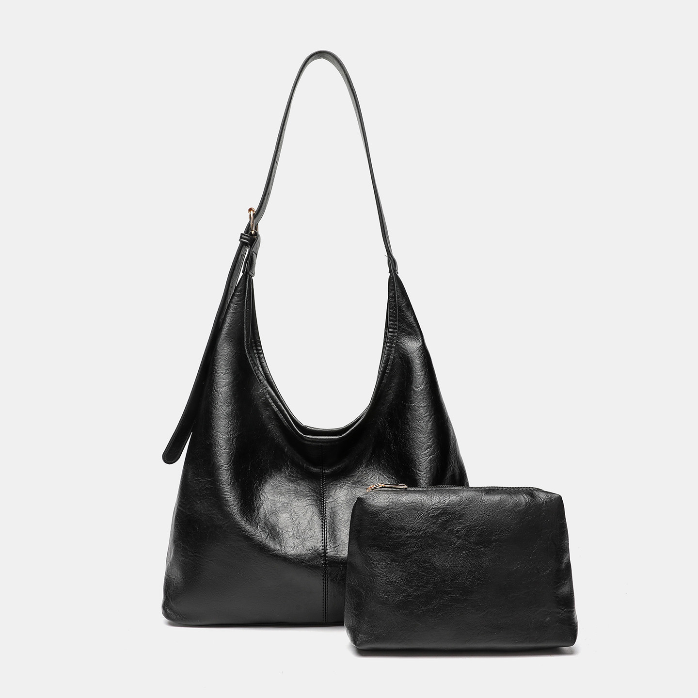 2026新款大容量单肩腋下女包休闲简约风托特包复古通勤斜挎子母包,淘宝优惠券,粉丝福利购,淘宝优惠卷