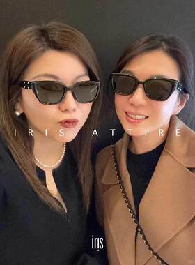 联名板材高端缝线墨镜太阳镜女