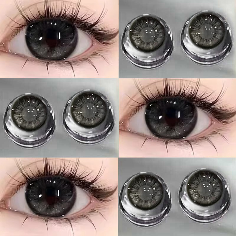 美瞳日抛30片一次性小大直径隐形近视眼镜正品官网盒次抛女JLK - 图2