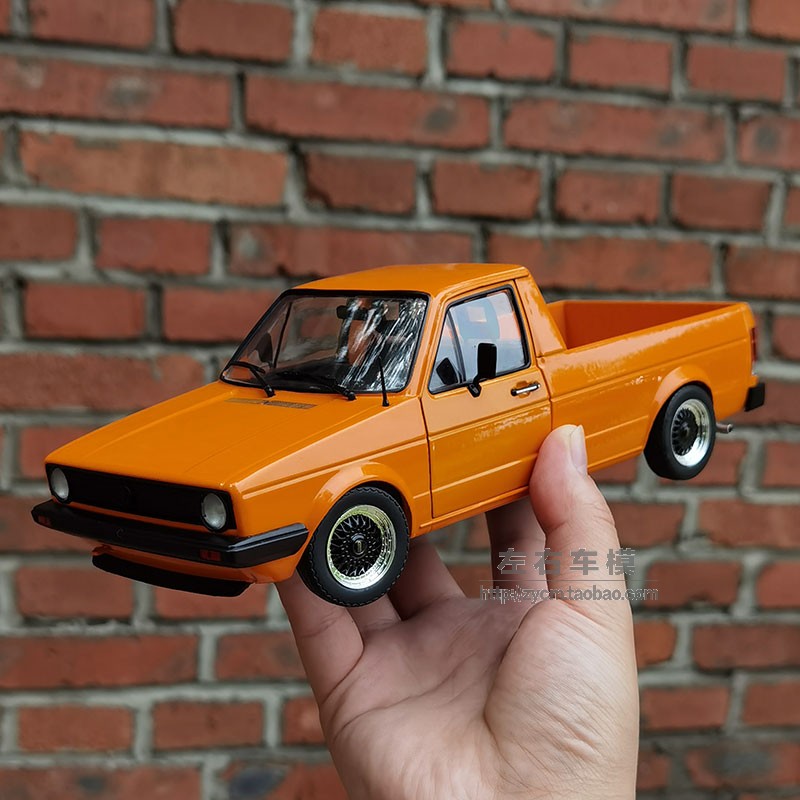 Solido 1:18大众皮卡开迪 Caddy MK 1 1982年合金汽车模型-图1