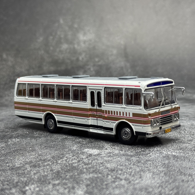 车影拾光 1:64 亚星JT663 客车长途公交客车巴士合金公交模型 - 图3