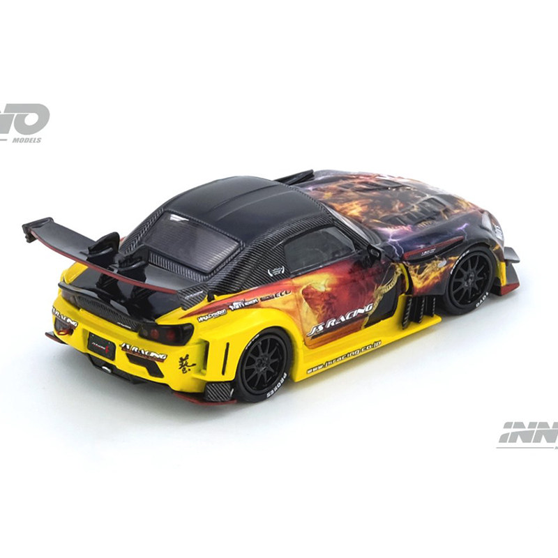 INNO 1:64 本田 HONDA S2000 J'S RACING (AP1) 合金汽车模型 - 图0