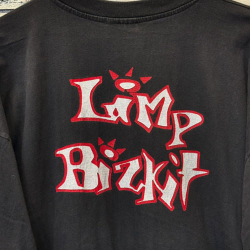 Limp Bizkit软饼干乐队经典摇滚潮牌长袖T恤cec高级感美式上衣男 - 图2