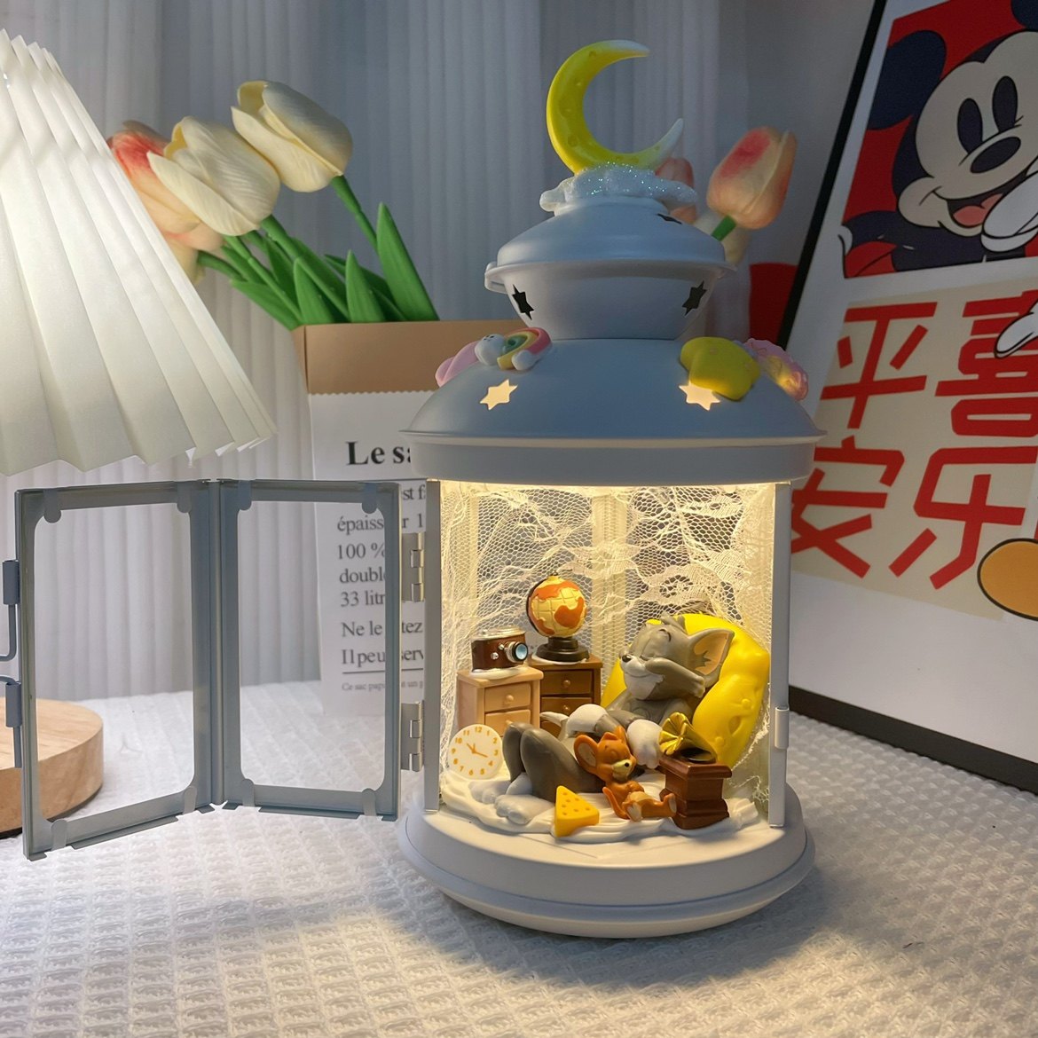 猫和老鼠小夜灯diy手办女生生日礼物纪念礼品女朋友老婆闺蜜七夕,淘宝优惠券,粉丝福利购,淘宝优惠卷