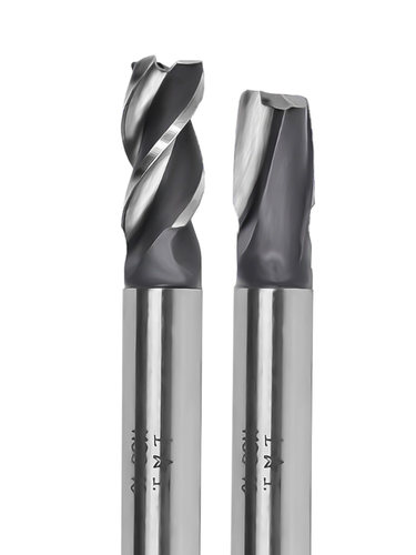 上工直柄立铣刀键槽铣刀二三刃高速钢粗齿铣刀3 4 5 6 8 10 12mm - 图3
